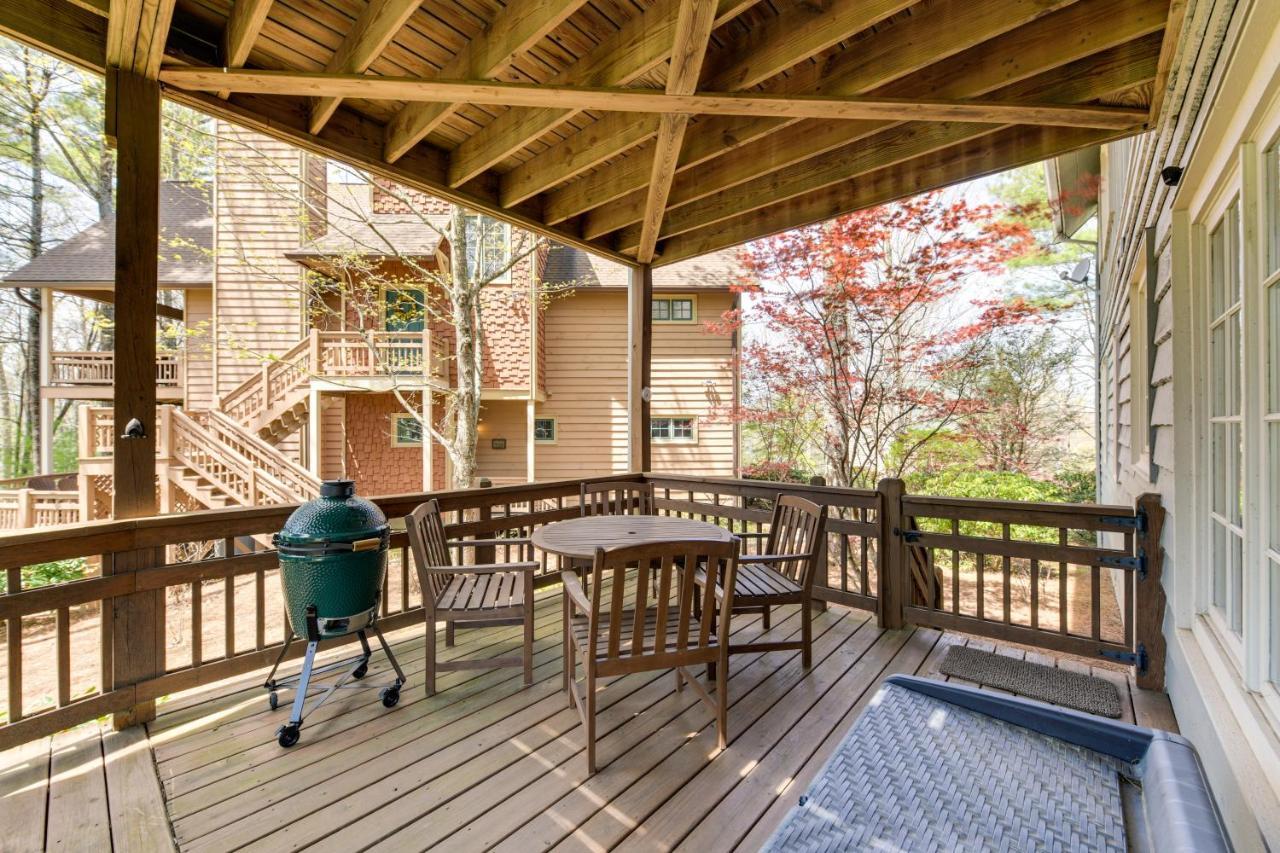Inviting Cashiers Condo Deck And Golf Course Views! Ngoại thất bức ảnh